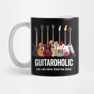 Guitaroholic: Several Guitars in Perfect Harmony Mug